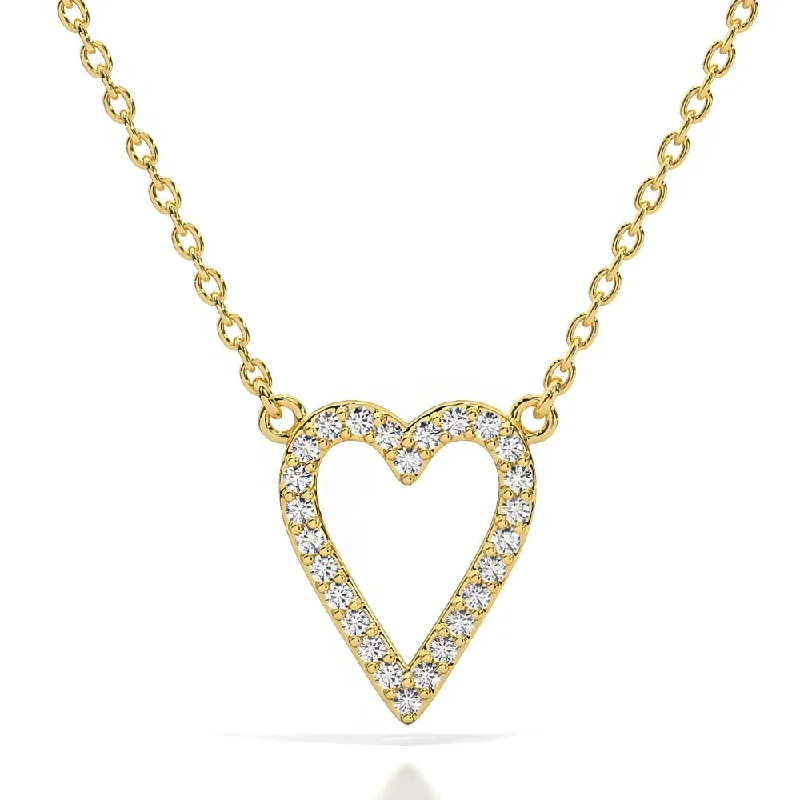 Handcrafted Jewelry Sale – Unique Designs At Low Prices 1/5Ct Diamond Heart Pendant 14k Gold 18" Necklace Lab Grown 1/2" Handcrafted Jewelry Sale – Unique Designs At Low Prices 1/5Ct Diamond Heart Pendant 14k Gold 18" Necklace Lab Grown 1/2"