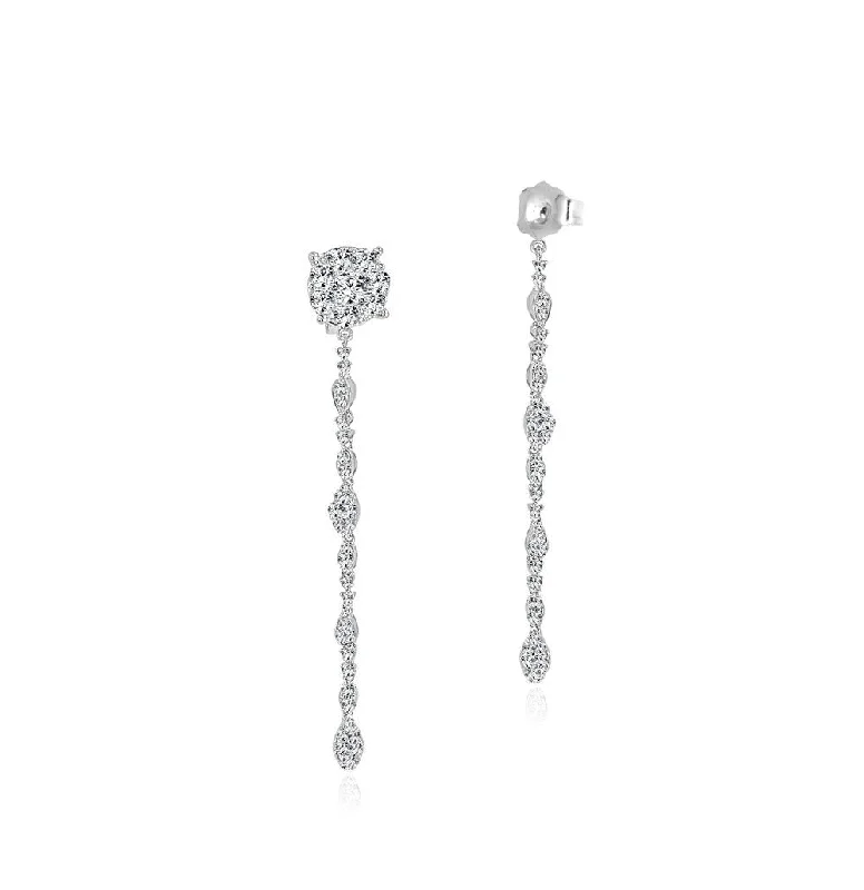 Unique Jewelry Designs Now At Discounted Rates 14k Gold & Diamond Dangle Pushbacks Unique Jewelry Designs Now At Discounted Rates 14k Gold & Diamond Dangle Pushbacks