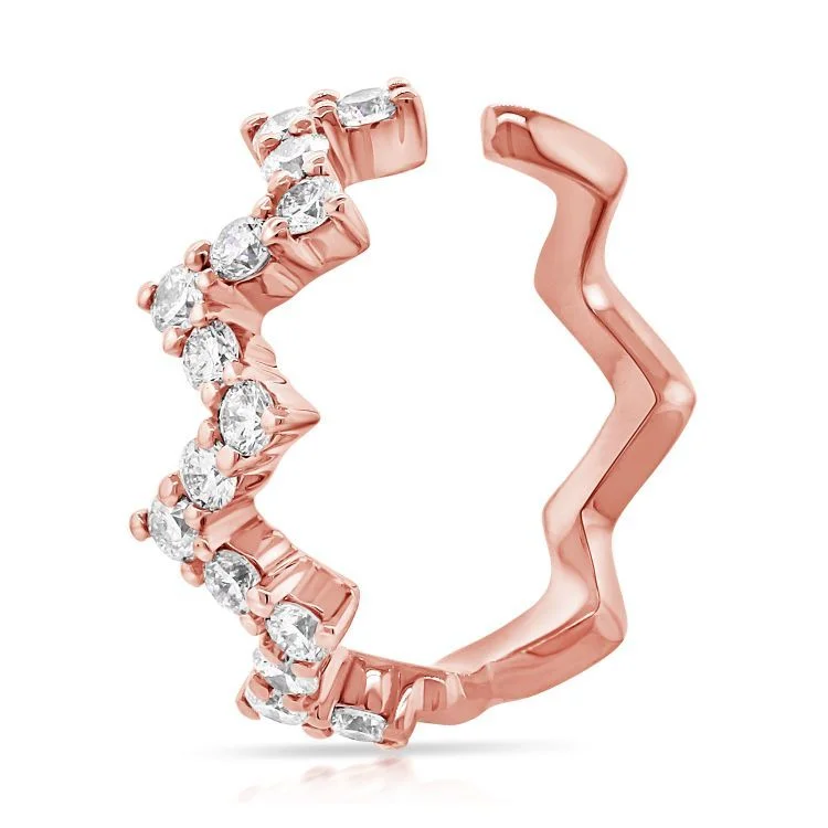 Exclusive Jewelry Sale Event – Shop Now 14k RG 0.90GR CUFF EARRINGS 15 ROUND DIAMONDS 0.22 Exclusive Jewelry Sale Event – Shop Now 14k RG 0.90GR CUFF EARRINGS 15 ROUND DIAMONDS 0.22