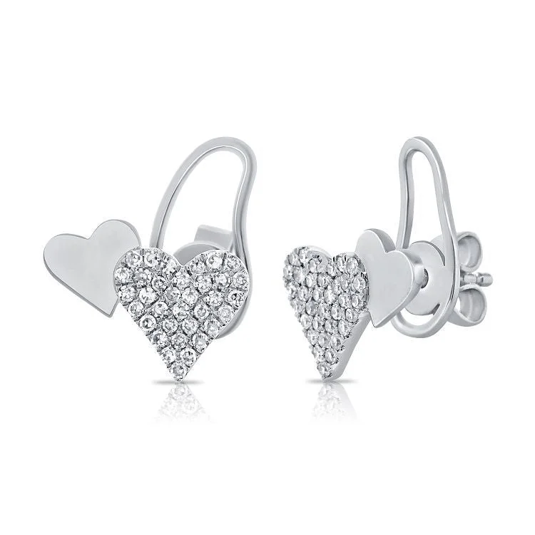 Best Jewelry Sale – Shop Exclusive Designs Now 14k WG 1.78GR STUD HEART EARRINGS 68 DIAMONDS 0.19C Best Jewelry Sale – Shop Exclusive Designs Now 14k WG 1.78GR STUD HEART EARRINGS 68 DIAMONDS 0.19C