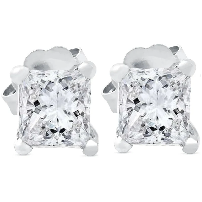 Best Jewelry Deals – Shop Premium Pieces At Great Prices 1ct Princess Cut Lab Grown Diamond Studs 14K White Gold Best Jewelry Deals – Shop Premium Pieces At Great Prices 1ct Princess Cut Lab Grown Diamond Studs 14K White Gold