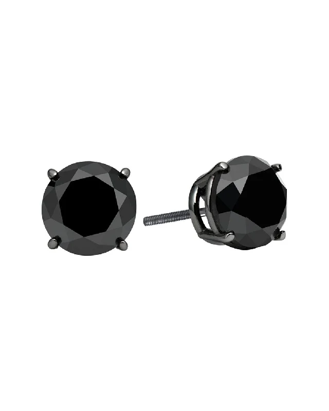 Must-Have Jewelry Pieces At Reduced Prices 1Ct Tw Black Dia Rd Studs