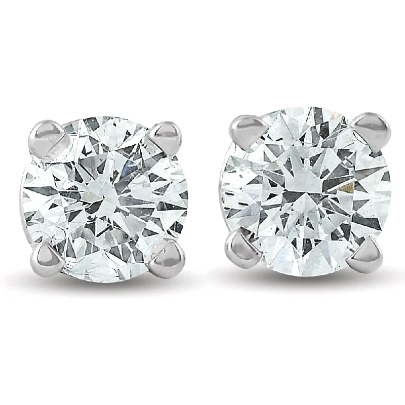 Seasonal Jewelry Sale – Upgrade Your Style Today 5/8ct Round Diamond Excellent Studs Screw Backs 14k White Gold Lab Grown Seasonal Jewelry Sale – Upgrade Your Style Today 5/8ct Round Diamond Excellent Studs Screw Backs 14k White Gold Lab Grown