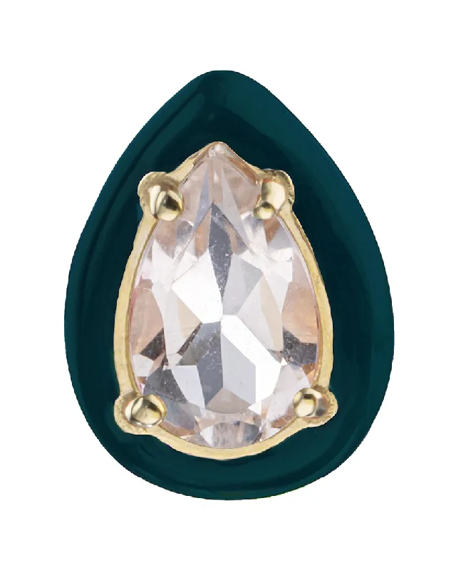 Special Jewelry Deals – Upgrade Your Collection Bea Bongiasca Flower Funk 9K & Silver 1.58 ct. tw. Rock Crystal Studs