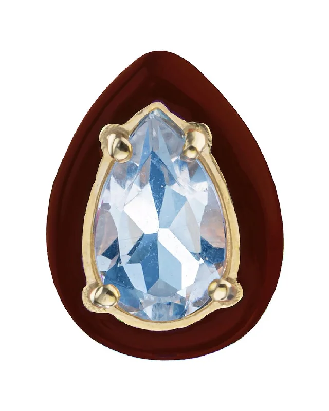 Limited-Stock Jewelry Sale – Once It's Gone, It's Gone Bea Bongiasca Flower Funk 9K & Silver 1.94 ct. tw. Topaz Studs