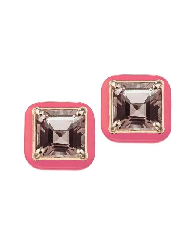 Fashion-Forward Jewelry At Incredible Prices Bea Bongiasca Flower Funk 9K & Silver 4.38 ct. tw. Smocky Quartz Studs Fashion-Forward Jewelry At Incredible Prices Bea Bongiasca Flower Funk 9K & Silver 4.38 ct. tw. Smocky Quartz Studs