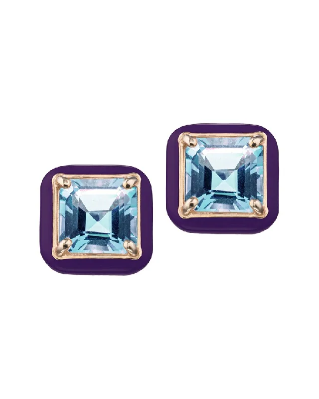 Don't Miss Our Biggest Jewelry Sale Of The Season Bea Bongiasca Flower Funk 9K & Silver 4.56 ct. tw. Topaz Studs Don't Miss Our Biggest Jewelry Sale Of The Season Bea Bongiasca Flower Funk 9K & Silver 4.56 ct. tw. Topaz Studs