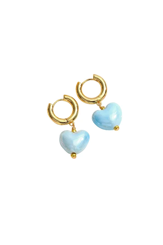 Luxury Jewelry Clearance – Shop Premium Styles Now Blue Ceramic Heart Dangle Earrings Luxury Jewelry Clearance – Shop Premium Styles Now Blue Ceramic Heart Dangle Earrings