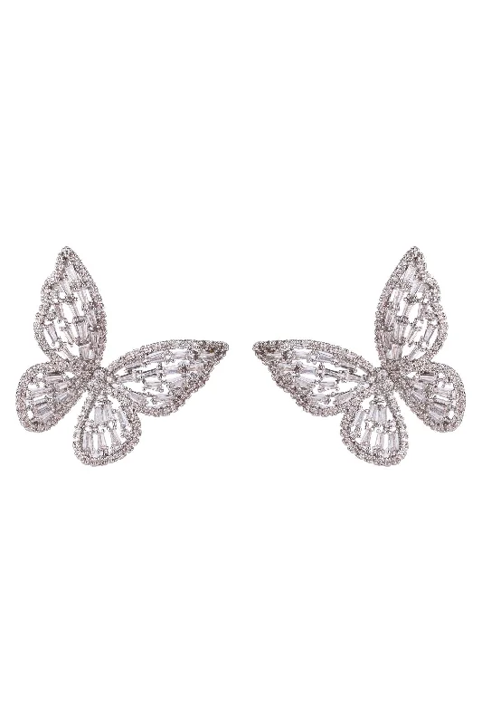 Chic, Trendy, And Affordable Jewelry Sale Caludina Earrings - Silver