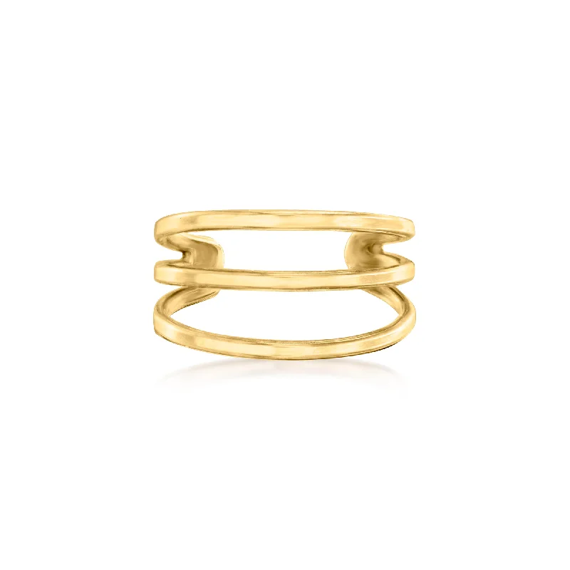 Timeless Elegance, Temporary Discounts – Act Fast Canaria 10kt Yellow Gold 3-Row Ear Cuff Timeless Elegance, Temporary Discounts – Act Fast Canaria 10kt Yellow Gold 3-Row Ear Cuff