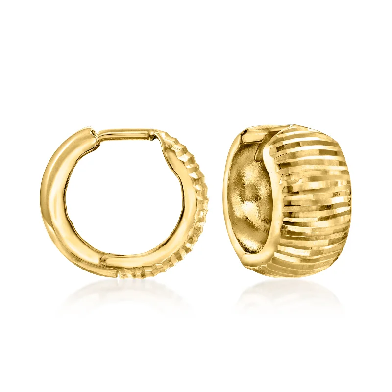 Buy More, Save More – Special Jewelry Discounts Canaria 10kt Yellow Gold Textured Huggie Hoop Earrings Buy More, Save More – Special Jewelry Discounts Canaria 10kt Yellow Gold Textured Huggie Hoop Earrings