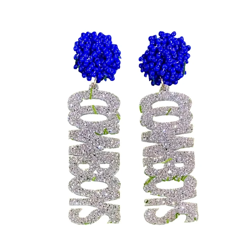 The Biggest Jewelry Sale Of The Year Is Here Dallas Cowboys Glitter Acrylic Earrings In Silver The Biggest Jewelry Sale Of The Year Is Here Dallas Cowboys Glitter Acrylic Earrings In Silver