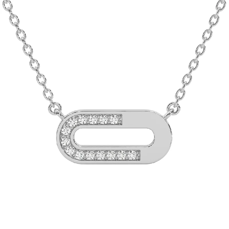 Grab Your Favorite Jewelry At The Lowest Prices Diamond Paper Pendant 14k Gold 18" Necklace Lab Grown 1/2" Wide Grab Your Favorite Jewelry At The Lowest Prices Diamond Paper Pendant 14k Gold 18" Necklace Lab Grown 1/2" Wide