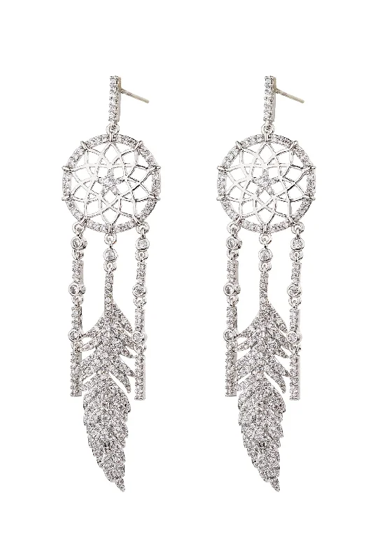 Breathtaking Jewelry, Breathtaking Prices Dream Earrings - Silver