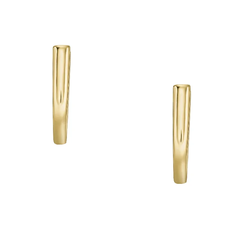 Shop Dazzling Jewelry With Special Promotional Discounts Fossil Women's Heritage Essentials Gold-Tone Stainless Steel Hoop Earrings Shop Dazzling Jewelry With Special Promotional Discounts Fossil Women's Heritage Essentials Gold-Tone Stainless Steel Hoop Earrings