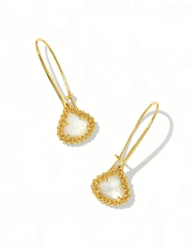 Flash Deals On Fine Jewelry – Shop Before It's Gone Framed Kendall Wire Drop Earrings In Gold