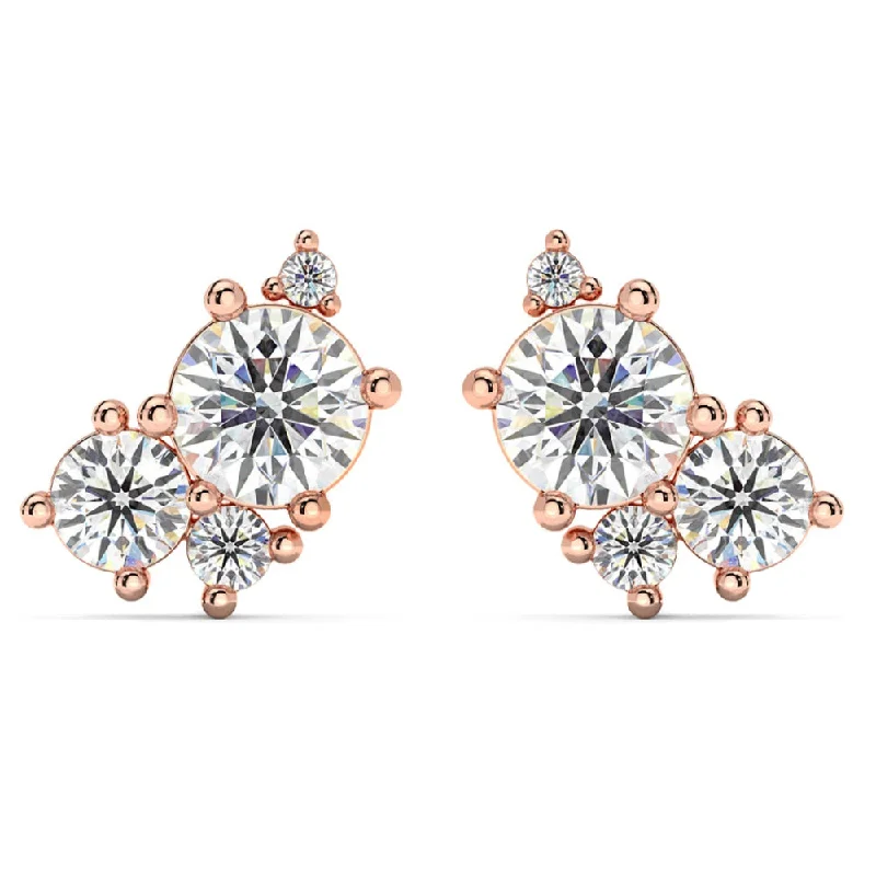 Jewelry Clearance Sale – Final Reductions G/VS 2.50Ct Diamond Studs Bouquet Earrings 14k Gold Lab Grown 11.5mm Jewelry Clearance Sale – Final Reductions G/VS 2.50Ct Diamond Studs Bouquet Earrings 14k Gold Lab Grown 11.5mm