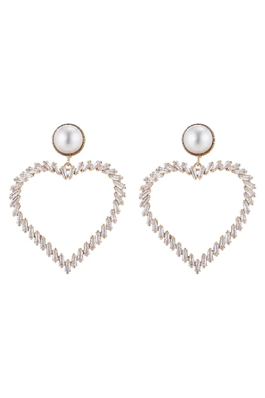 The Perfect Jewelry Piece At The Perfect Price Hart Earrings