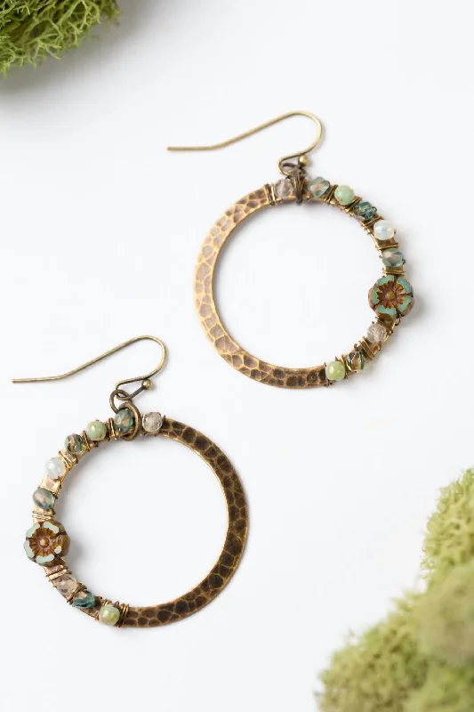 Trending Jewelry Now Available At Exclusive Prices Heron Czech Glass, Quartz Hoop Earrings In Multi Trending Jewelry Now Available At Exclusive Prices Heron Czech Glass, Quartz Hoop Earrings In Multi