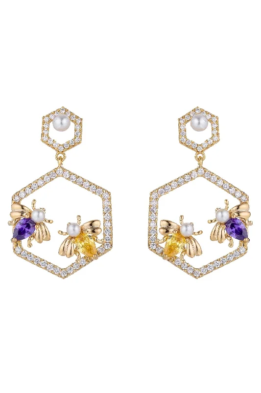 Limited-Time Jewelry Sale – Don't Miss These Deals Honeycomb Earrings
