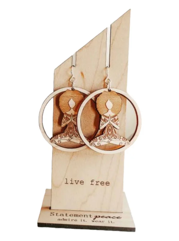 Jewelry Deals That Outshine The Rest Inner Goddess Wood Earrings In Natural