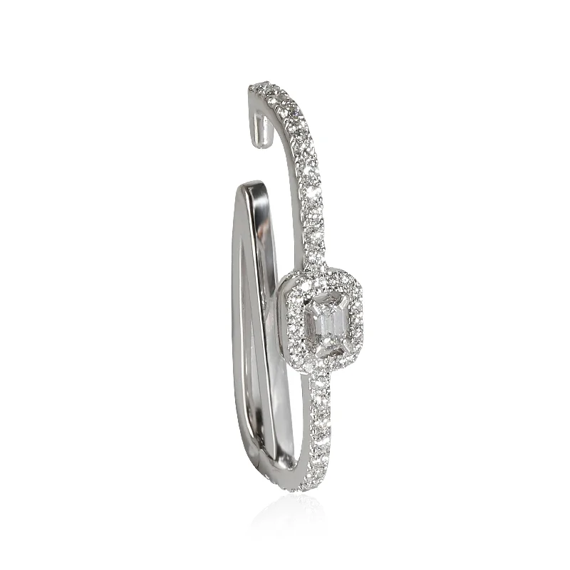 Shine Without Limits – Jewelry Sale Happening Now Messika My Twin Single Earring in 18K White Gold 0.35 CTW Shine Without Limits – Jewelry Sale Happening Now Messika My Twin Single Earring in 18K White Gold 0.35 CTW