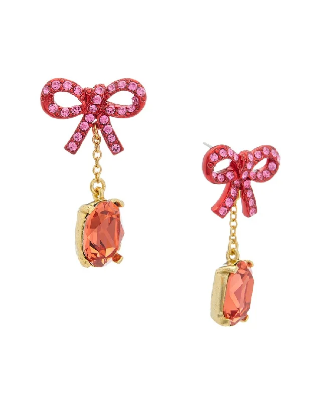 Elegant Jewelry Pieces At Unbelievable Prices Oscar de la Renta 14K Bow Earrings