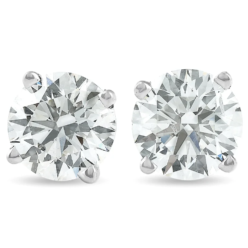 Waterproof Stainless Steel Jewelry For Lasting Beauty Platinum 1 1/2ct Lab Grown Diamond Studs Waterproof Stainless Steel Jewelry For Lasting Beauty Platinum 1 1/2ct Lab Grown Diamond Studs