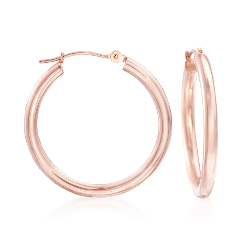 Once-A-Year Jewelry Sale – Grab Your Favorites Now Ross-Simons 2.5mm 14kt Rose Gold Hoop Earrings Once-A-Year Jewelry Sale – Grab Your Favorites Now Ross-Simons 2.5mm 14kt Rose Gold Hoop Earrings