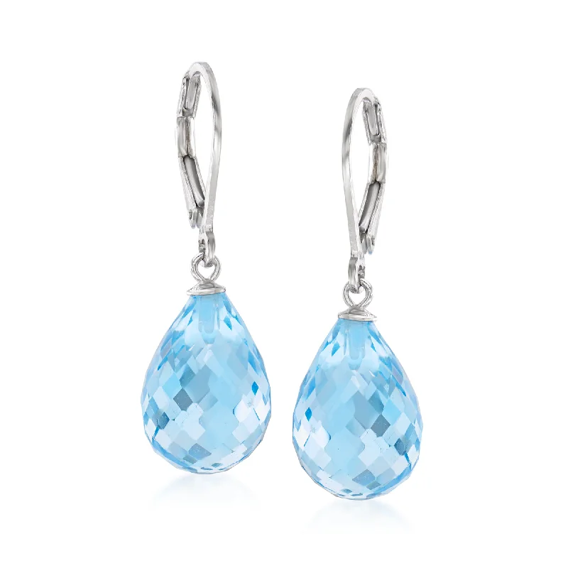 Your Dream Jewelry At Dream Prices – Shop Now Ross-Simons Blue Topaz Drop Earrings in Sterling Silver Your Dream Jewelry At Dream Prices – Shop Now Ross-Simons Blue Topaz Drop Earrings in Sterling Silver
