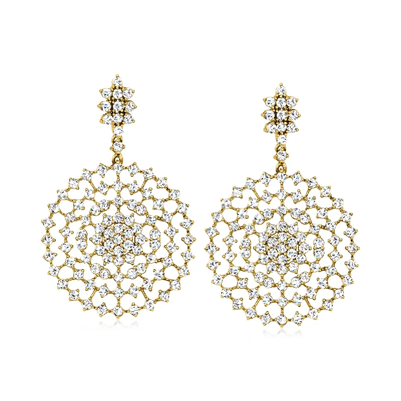 Premium Jewelry At Special Low Prices For A Limited Time Ross-Simons Diamond Circle Drop Earrings in 14kt Yellow Gold Premium Jewelry At Special Low Prices For A Limited Time Ross-Simons Diamond Circle Drop Earrings in 14kt Yellow Gold