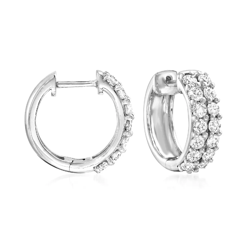 Shine Without Limits – Jewelry Sale Happening Now Ross-Simons Diamond Huggie Hoop Earrings in Sterling Silver Shine Without Limits – Jewelry Sale Happening Now Ross-Simons Diamond Huggie Hoop Earrings in Sterling Silver