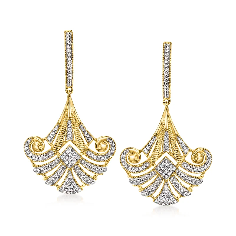 Personalized Jewelry Sale – Meaningful Gifts At Great Prices Ross-Simons Diamond Vintage-Style Drop Earrings in 18kt Yellow Gold Over Sterling Personalized Jewelry Sale – Meaningful Gifts At Great Prices Ross-Simons Diamond Vintage-Style Drop Earrings in 18kt Yellow Gold Over Sterling