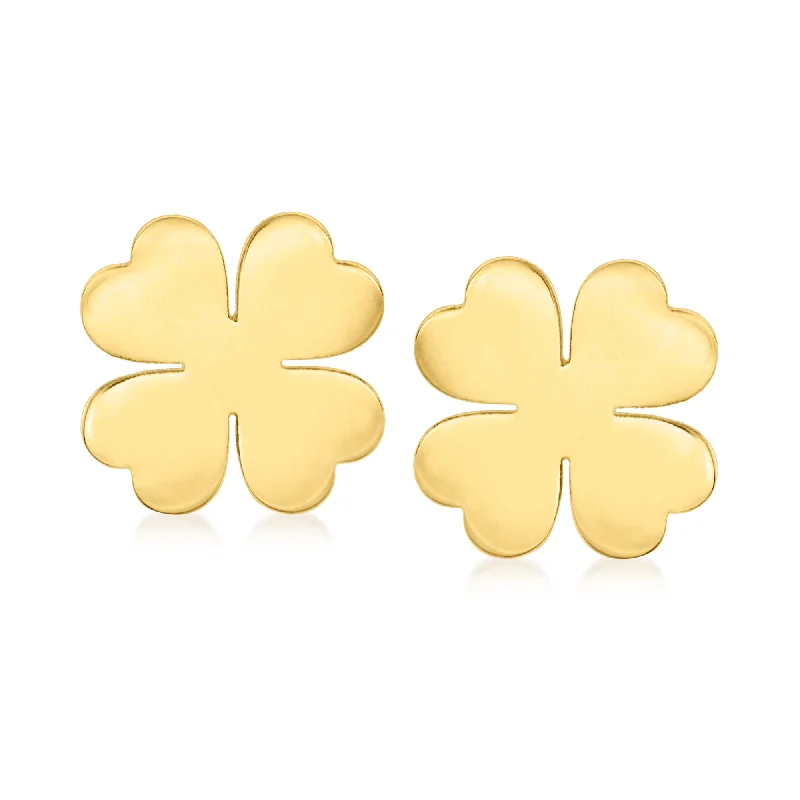 Luxury Meets Affordability – Jewelry Sale Now Live Ross-Simons Italian 14kt Yellow Gold 4-Leaf Clover Earrings Luxury Meets Affordability – Jewelry Sale Now Live Ross-Simons Italian 14kt Yellow Gold 4-Leaf Clover Earrings