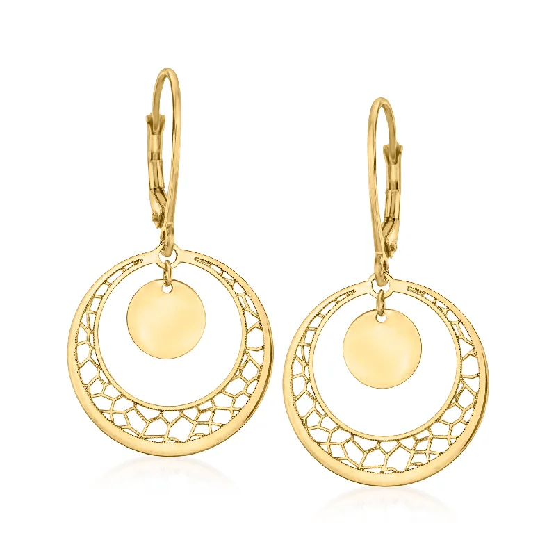 Bestselling Jewelry Now On Sale – Elevate Your Look Ross-Simons Italian 14kt Yellow Gold Openwork Circle Drop Earrings Bestselling Jewelry Now On Sale – Elevate Your Look Ross-Simons Italian 14kt Yellow Gold Openwork Circle Drop Earrings