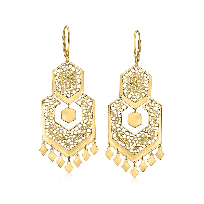 Personalized Jewelry Sale – Unique Gifts At Low Prices Ross-Simons Italian 14kt Yellow Gold Openwork Floral Lace Chandelier Earrings Personalized Jewelry Sale – Unique Gifts At Low Prices Ross-Simons Italian 14kt Yellow Gold Openwork Floral Lace Chandelier Earrings