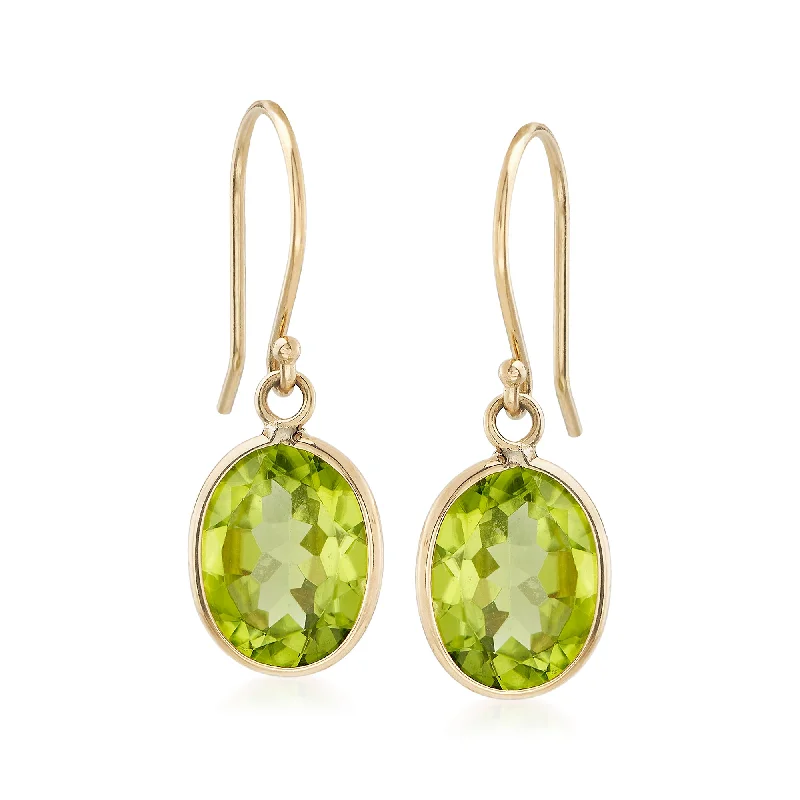 Holiday Jewelry Sale – Perfect Gifts At The Best Prices Ross-Simons Peridot Drop Earrings in 14kt Yellow Gold Holiday Jewelry Sale – Perfect Gifts At The Best Prices Ross-Simons Peridot Drop Earrings in 14kt Yellow Gold