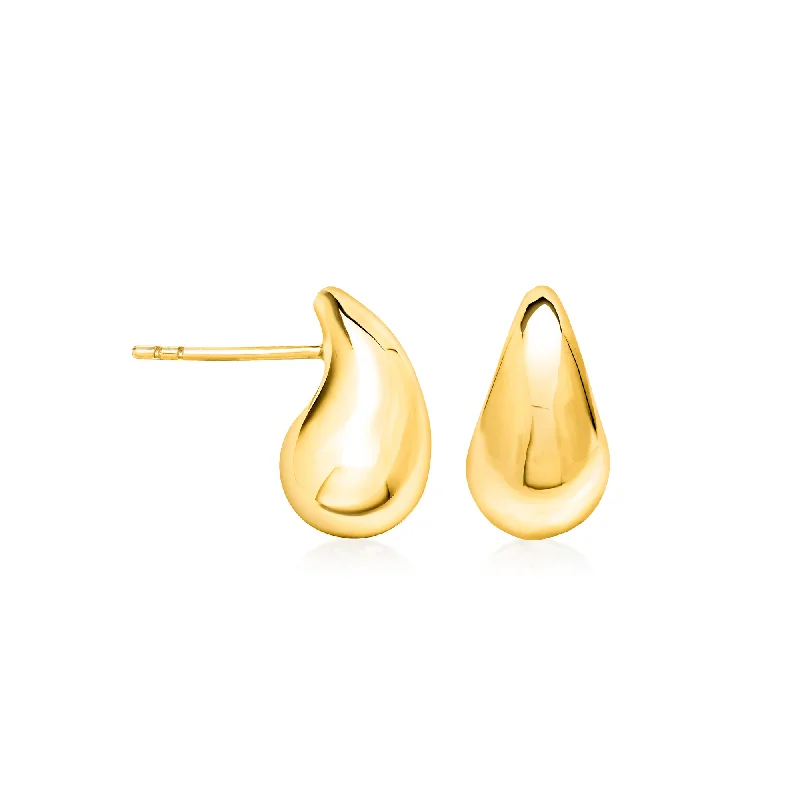 Last Chance To Shop High-End Jewelry At Markdown Prices RS Pure by Ross-Simons 14kt Yellow Gold Mini Teardrop Earrings Last Chance To Shop High-End Jewelry At Markdown Prices RS Pure by Ross-Simons 14kt Yellow Gold Mini Teardrop Earrings