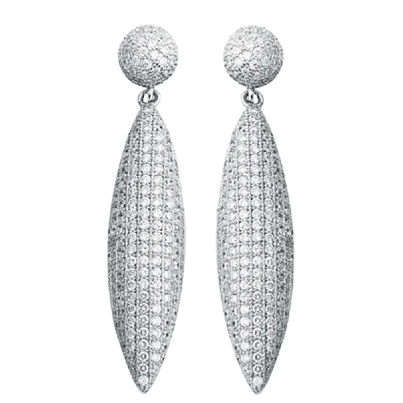 Handcrafted Jewelry Sale – Unique Designs At Low Prices Suzy Levian Pave Cubic Zirconia Sterling Silver Earrings Handcrafted Jewelry Sale – Unique Designs At Low Prices Suzy Levian Pave Cubic Zirconia Sterling Silver Earrings