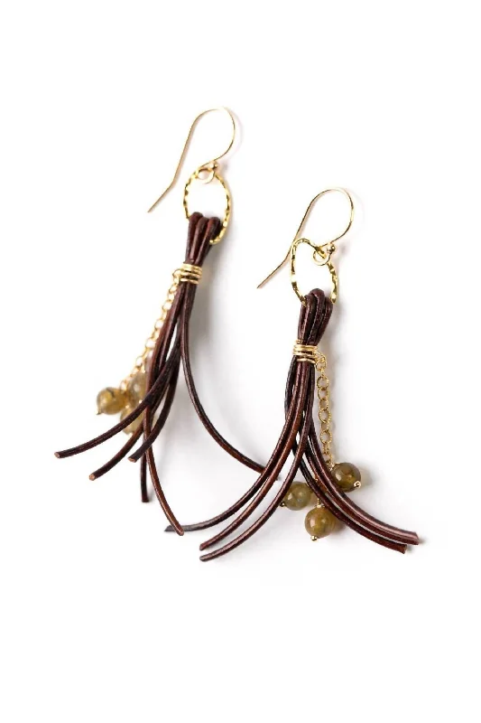 Holiday Jewelry Sale – Perfect Gifts At The Best Prices Women's Labradorite Tassel Earrings In Multi Holiday Jewelry Sale – Perfect Gifts At The Best Prices Women's Labradorite Tassel Earrings In Multi
