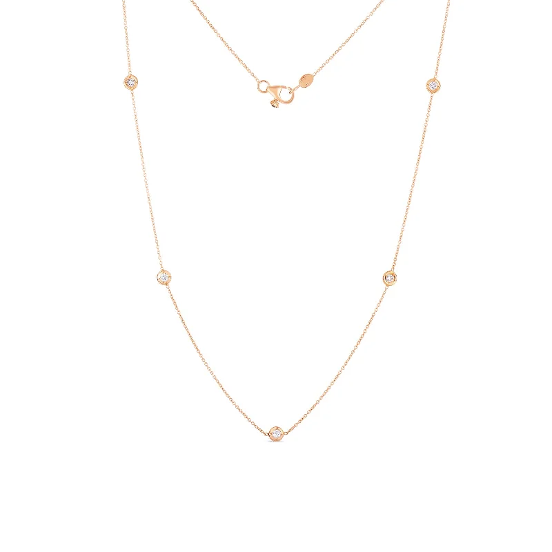 Trending Jewelry Styles Now At Limited-Time Discounts 5-Station Diamond Necklace