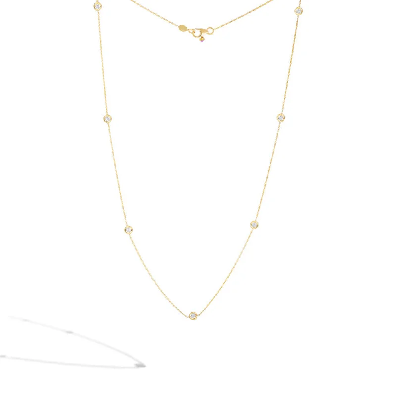 Buy More, Save More On Stunning Jewelry Pieces Diamond Station  Necklace