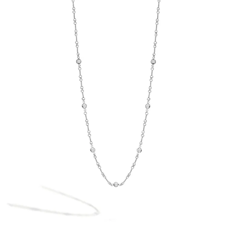 Personalized Engraved Jewelry For Meaningful Gifts Diamond Station Necklace