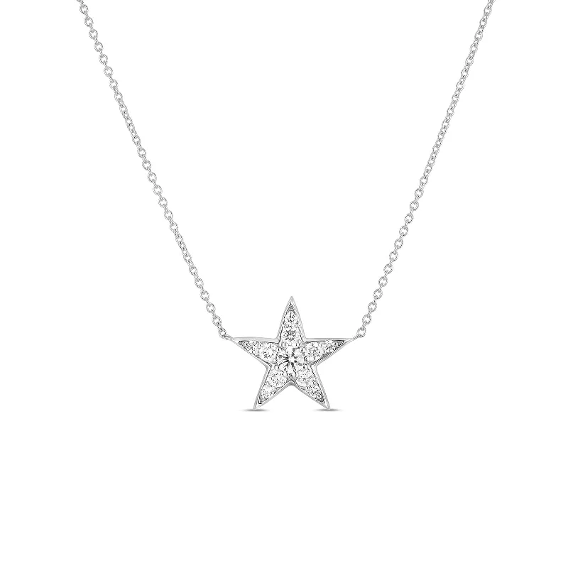Premium Jewelry Now Available At Special Discounts Diamond 5 Point Star Necklace