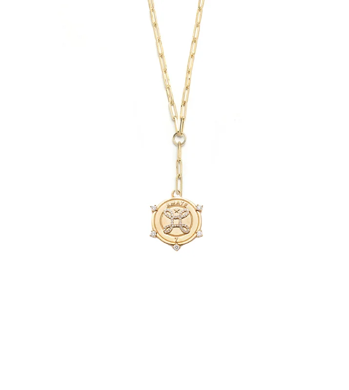 Fashion-Forward Jewelry At Exclusive Discounts Amate - True Love : Classic Fob Clip Extension Chain Necklace