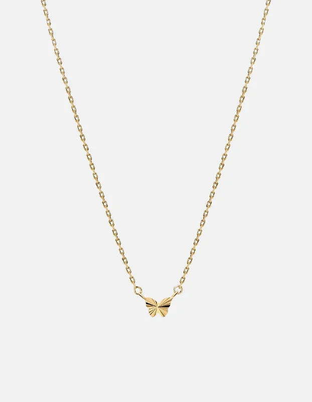 Limited-Stock Jewelry Sale – Once It's Gone, It's Gone Asa Butterfly Necklace, 14k Gold Limited-Stock Jewelry Sale – Once It's Gone, It's Gone Asa Butterfly Necklace, 14k Gold