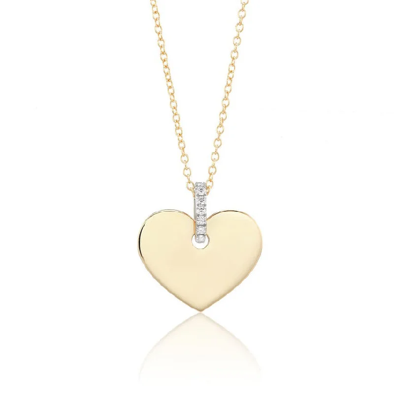 Seasonal Jewelry Clearance – Best Styles At The Lowest Prices Aurelia Demark 18K Gold Diamond Heart Pendant Necklace Seasonal Jewelry Clearance – Best Styles At The Lowest Prices Aurelia Demark 18K Gold Diamond Heart Pendant Necklace