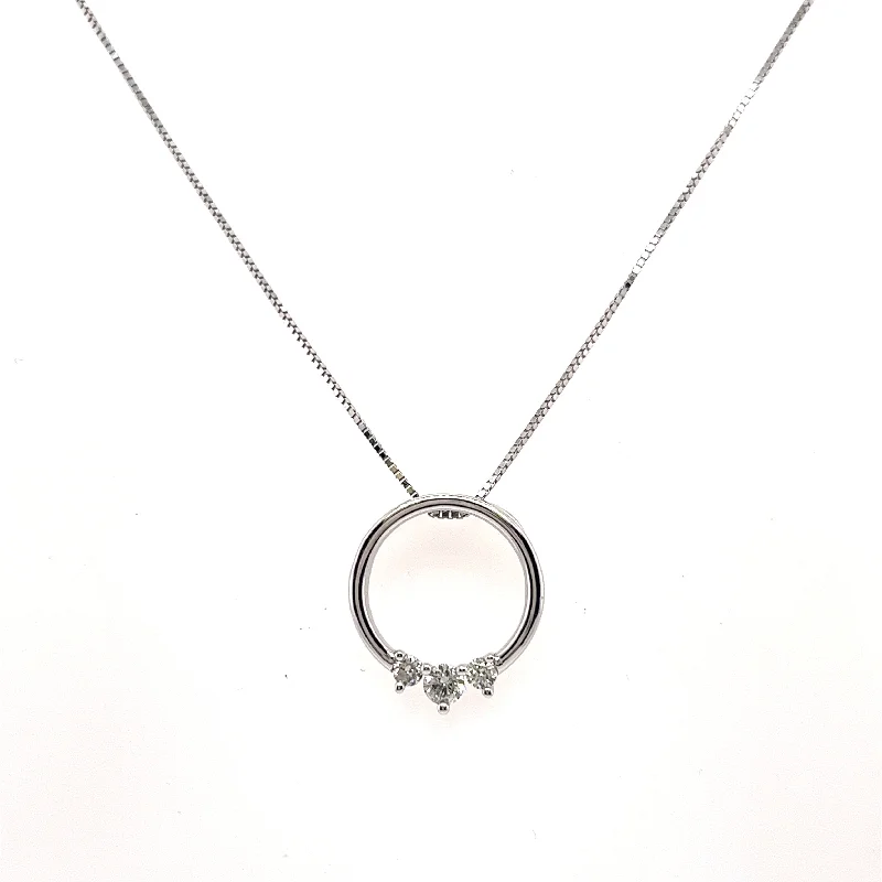 Flash Sale On Elegant Jewelry – Don't Miss Out Bremer Jewelry 10K White Gold Round Shape Diamonds Circle Pendant (.16ctw) Flash Sale On Elegant Jewelry – Don't Miss Out Bremer Jewelry 10K White Gold Round Shape Diamonds Circle Pendant (.16ctw)