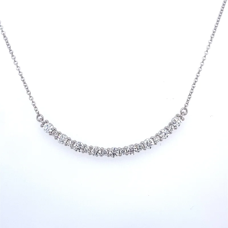 Exclusive Jewelry Markdowns – Limited-Time Offer Bremer Jewelry 18K White Gold Round Shape Diamond Smile Pendant (.79ctw) Exclusive Jewelry Markdowns – Limited-Time Offer Bremer Jewelry 18K White Gold Round Shape Diamond Smile Pendant (.79ctw)