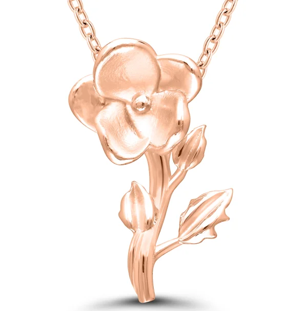 Exclusive Jewelry Bundles At Discounted Prices Bremer Jewelry 925 Rose Sterling Silver/Gold Plated February Birth Flower "Violet" Necklace Exclusive Jewelry Bundles At Discounted Prices Bremer Jewelry 925 Rose Sterling Silver/Gold Plated February Birth Flower "Violet" Necklace